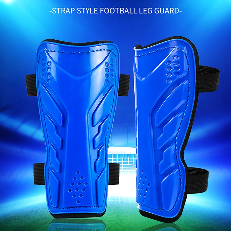 Football Strap Protection Gear Children Adult Sport Training Impact Resistant Knee Leg Support Kid Soccer Shin Guard Board 1Pair