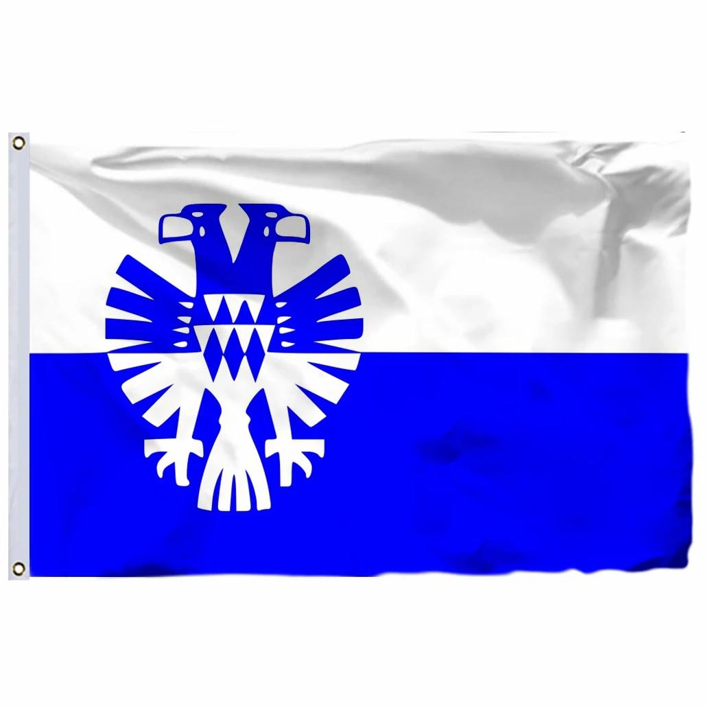 Drapeau Standard Impérial De Napoléon III Avec œillets En