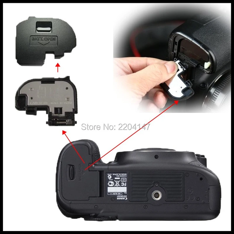 NEW Battery Cover Door For CANON EOS 6D Digital Camera Repair Part