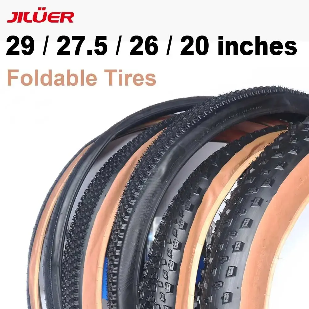 Jiluer Mtb 29 Pneumatici Mountain Bike 27.5 Pneumatico Bicicletta Pneumatici Pieghevoli 26 Pollici Mtb Pneumatico Cerchio 29 Fatbike Pneumatico Ruota 