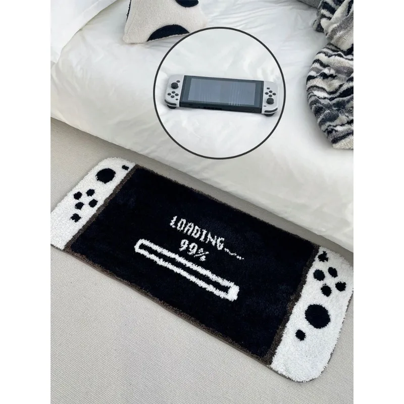 Carpet Floor Mat Bedroom Imitation Cashmere Bedside Blanket Balcony Leisure Area Dormitory Dirt Resistant