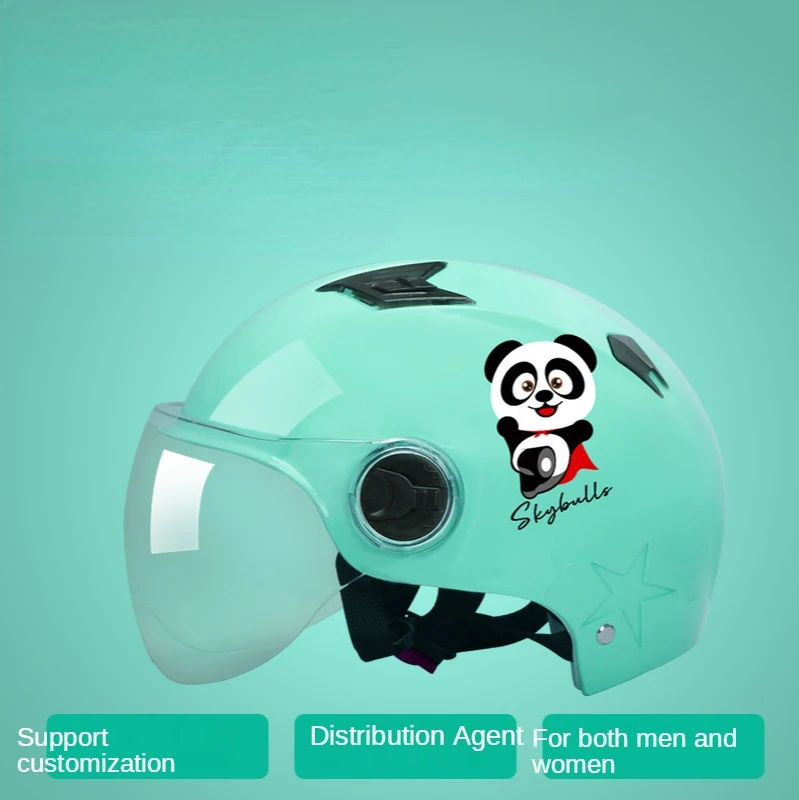 

Helmets Electric Bicycle Summer Men and Women Battery Motorcycle Half Helmet Adult Electric Bicycle Helmet