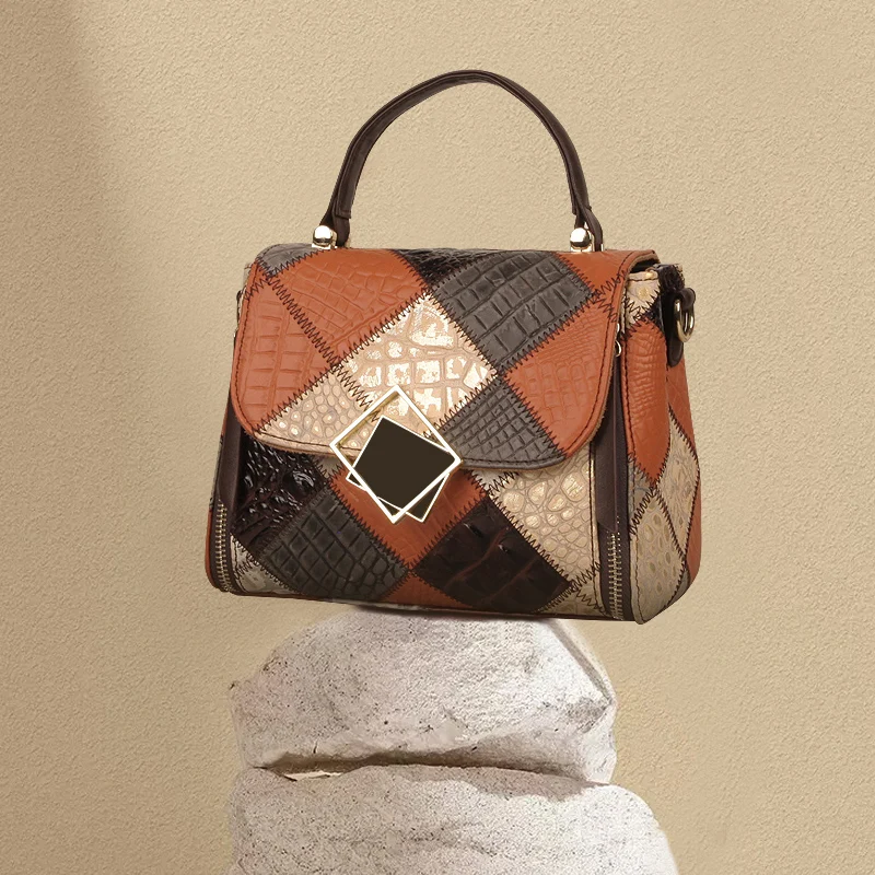 Handbags for Women Designer Brand Shoulder Bags Female Large Capacity Genuine Leather Crossbody Bag Small Exquisite Totes Trend