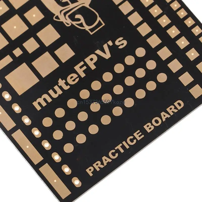 Professional Soldering Practice set Double Sided Practice Board for FPV Drones