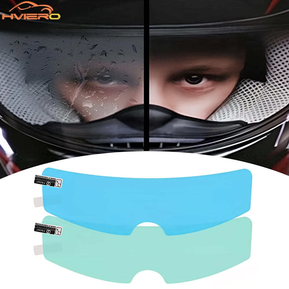 Film anti-buée universel pour casque de moto, imperméable à la