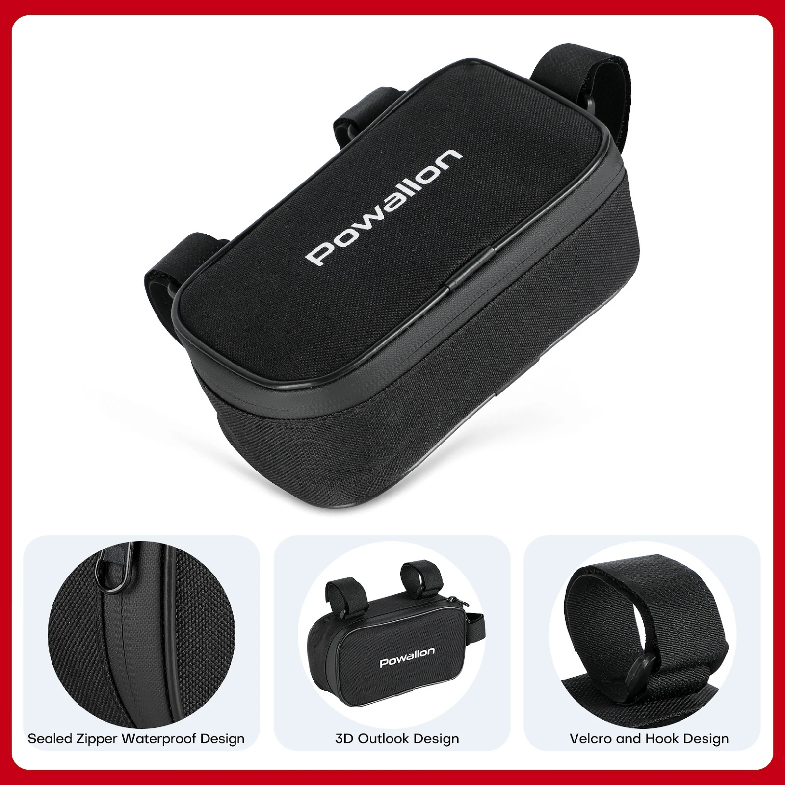 Waterproof Lightweight Ebike Controller Frame Bag - Portable and Easy to Carry