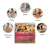 Dog Wooden Jigsaw Puzzles Mysterious Cute Golden Retriever Animal Wood Puzzle 3D Craft Interactive Games Puzzle Toy For Kids 4