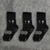 3 Pairs Men Women Football Socks Wear-resistant Towel Bottom Sports Socks Suitable for Football Riding Rock Climbing Running 2