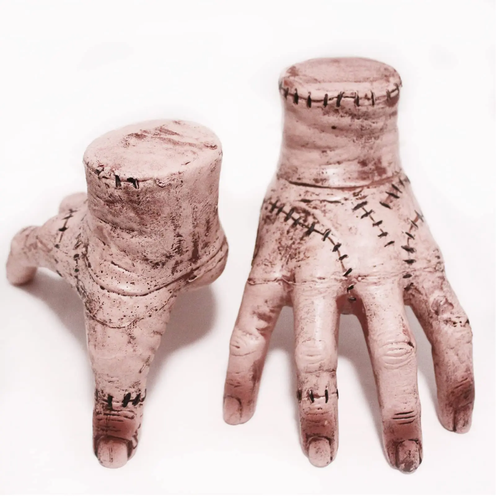 Main De La Famille Addams - Réplique En Latex De Wednesday Addams, Accessoire Cosplay, Déco Gothique, 14,5 Cm