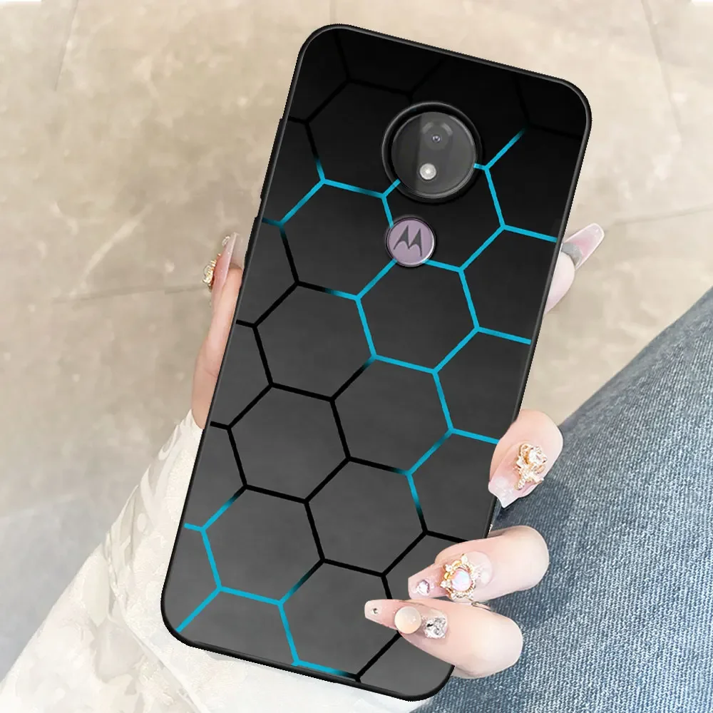 Premium TPU Soft Silicone Bumper Phone Case for Moto G7 Power by Coque