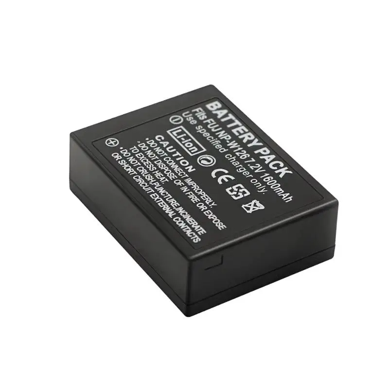 Np-W126 Xs10 Xt30 Xt20 Xt10 Xt3 Xa7 Xt200 Xpro3 Batteria Al Litio Per Fotocamera