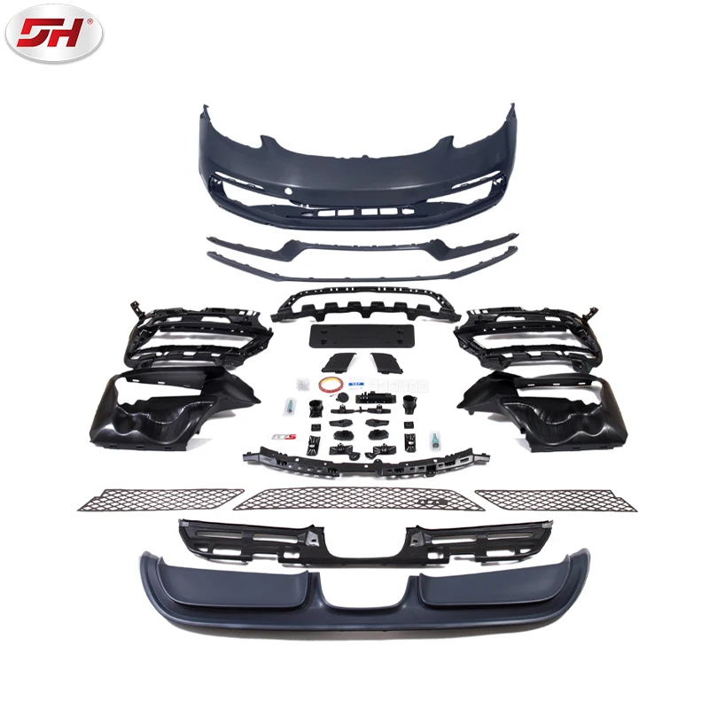 Kit Carrozzeria Per Porsche Cayman Boxster 2017 Aggiornamento 718 Kit Carrozzeria Paraurti Gts Diffusore Posteriore