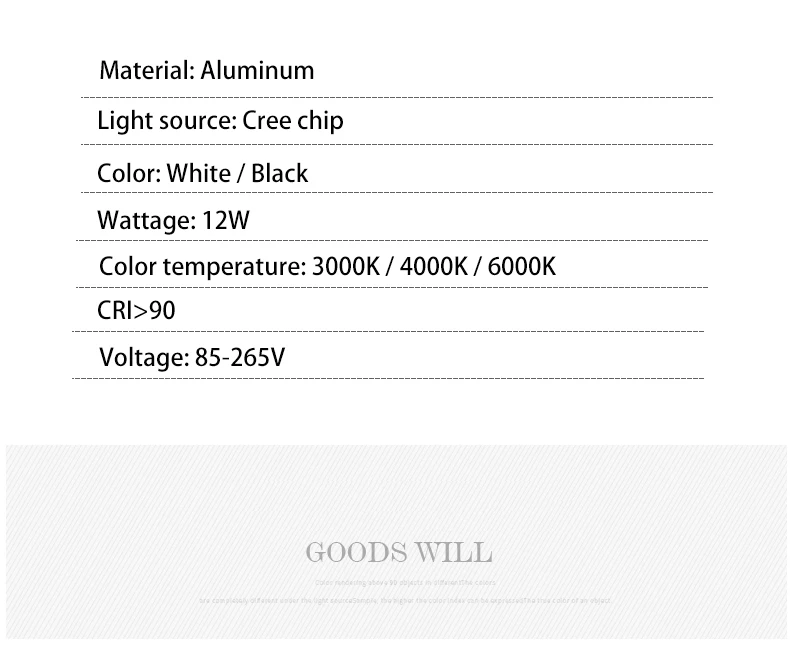 Luminaire LED moderne