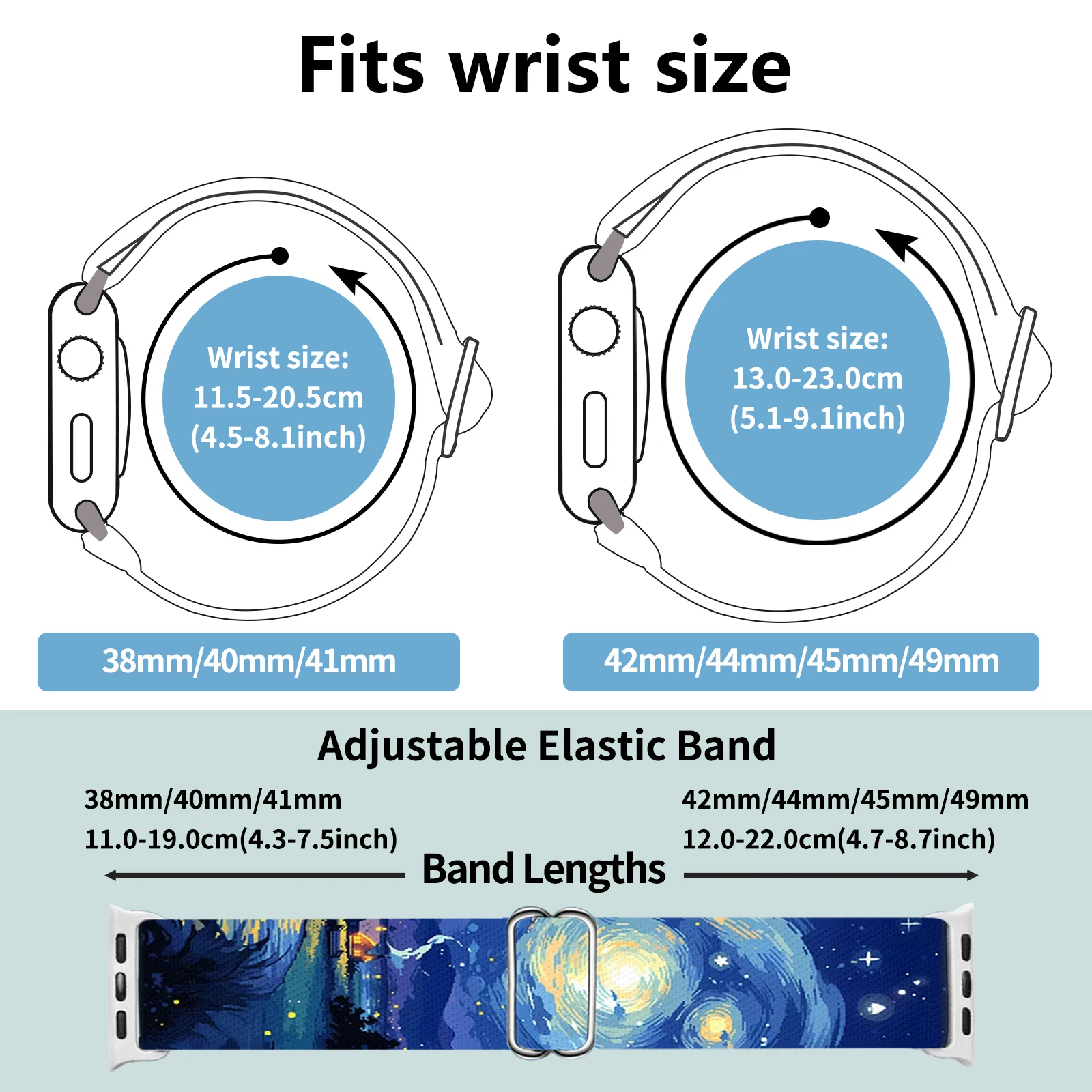 Stylish Printed Watch Band