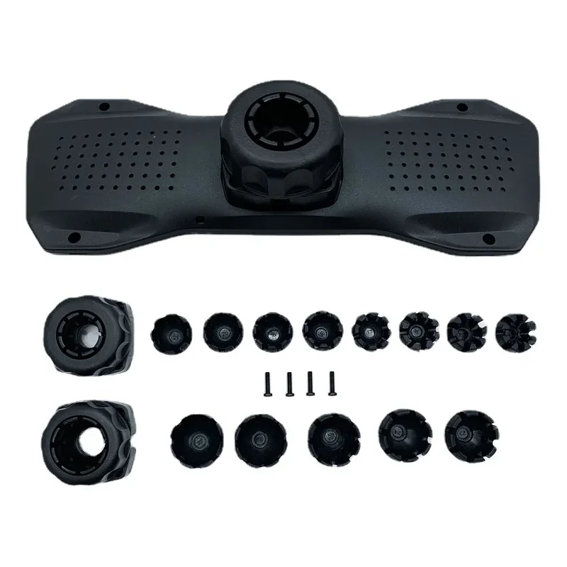 

Universal Car Mirror Dash Cam Mount Connector with Special Backplate Panel for Car DVR Instead of Strap Hole distance 14.5*6cm