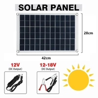 Kit de panneaux solaires 400W 200W, cellule solaire 18V avec contrôleur 10A-100A, chargeur extérieur double USB, batterie externe pour téléphone portable Camping 3