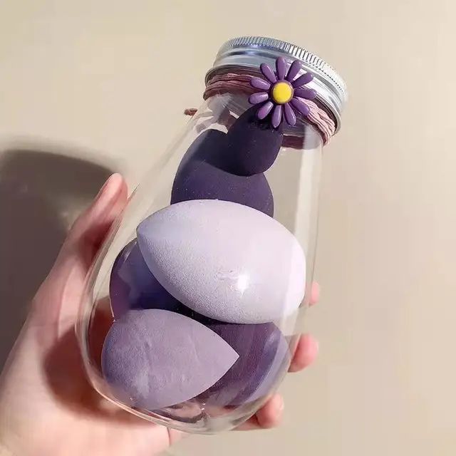 Set de esponjas de maquillaje suave 6 piezas: Acabado Pro Emoape