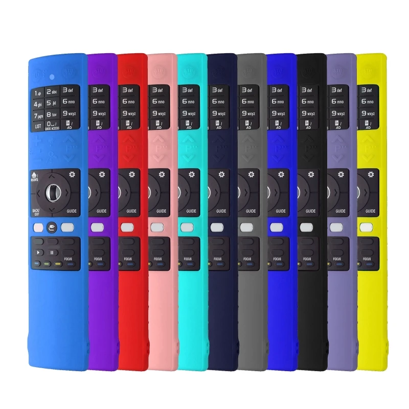 TV Controller Case Silicone Shockproof Protective Cover Compatible for AN-MR700 Remote Control Protective Cover Case