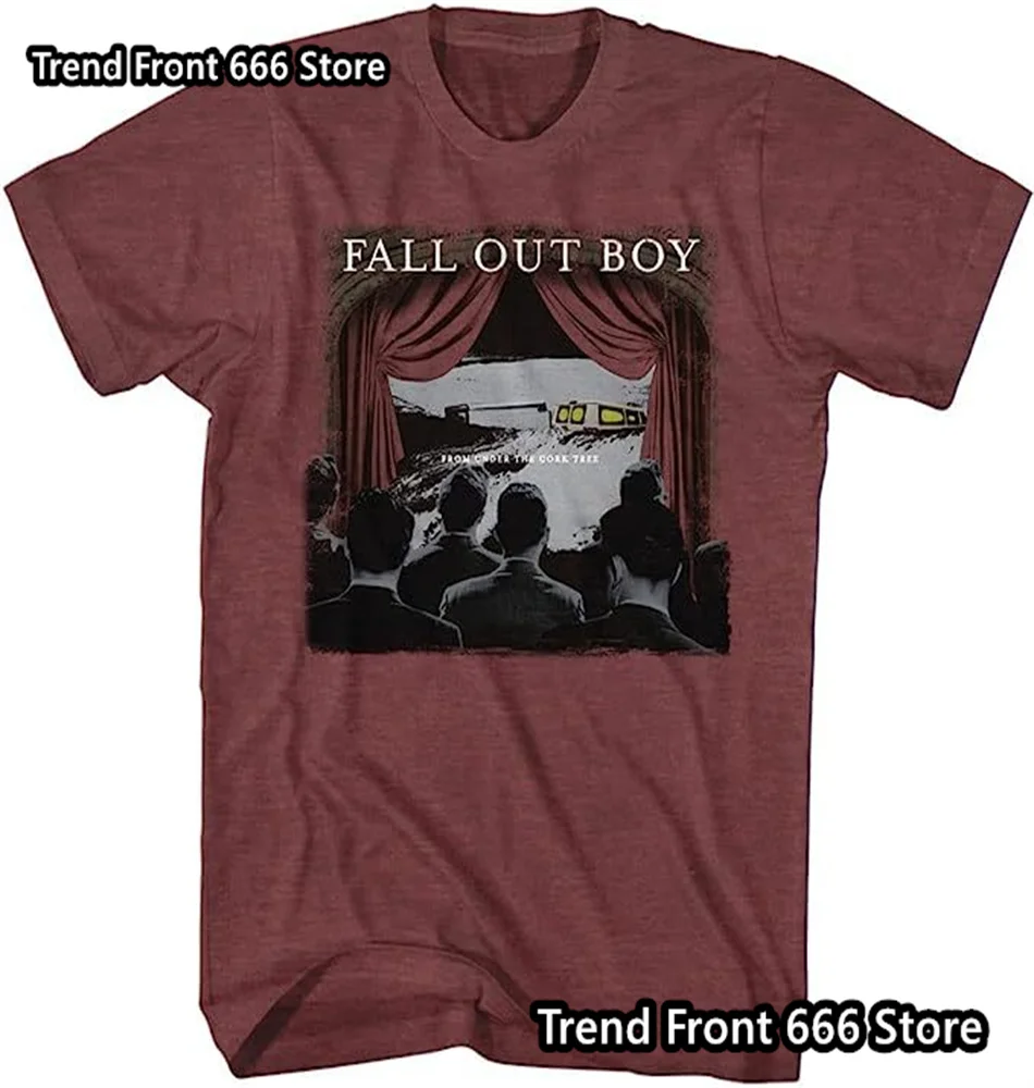 Fall Out Boy Rock Band Men's And Children Summer Short Sleeve T-shirt Vintage Patten Boys Men Size Tshirts 5
