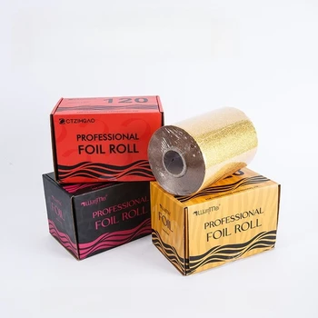 12x50cm Leopard Print Pop Up Hair Foil Highlighting Foil Aluminum Foil Sheets for Hair Coloring Stylist Hairdressing Tools 1