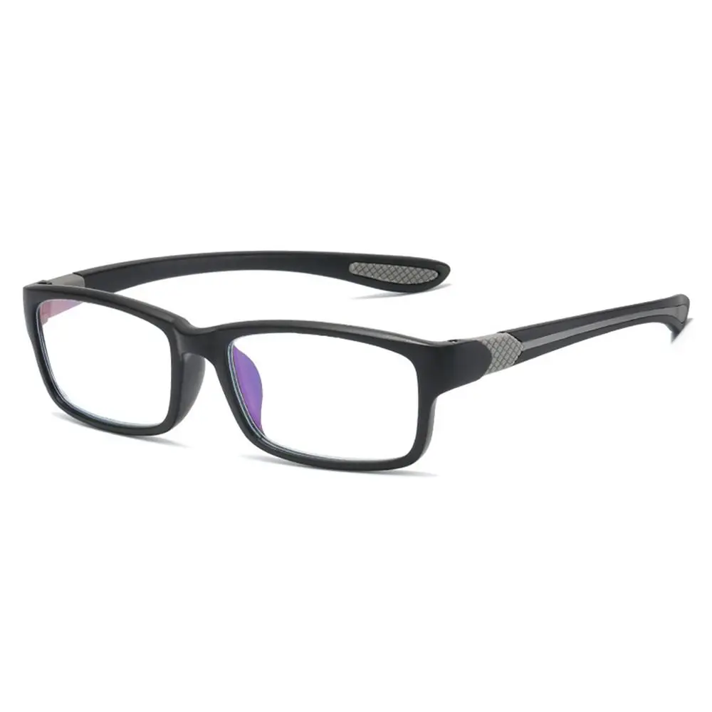 Men's Fashion Sports Anti-Blue Light Reading Eyewear with TR90 Frame in Grey-Red