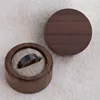 Hammered Ring Black Faceted Steel Barrel Solid Wood Ring Tungsten Men ring Wedding Band 3