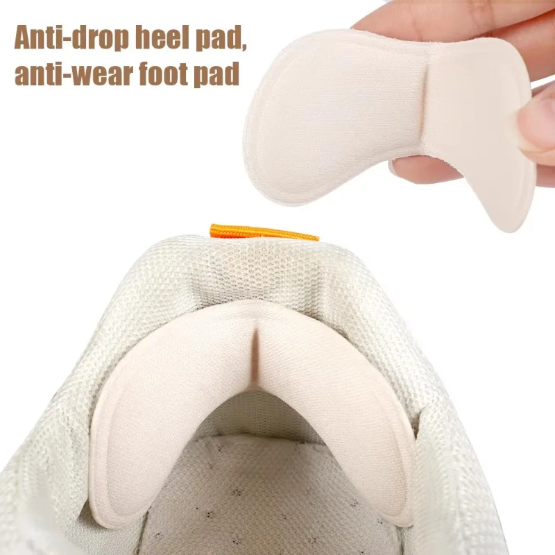 Heel Protector 10Pcs Heel Protector Women Insoles for Feet Heels Sticker Adjust Size Adhesive Non-slip Shoe Pads Pain Relief Foot Care Inserts