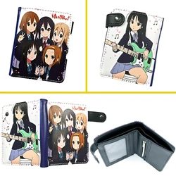 Cute Anime - Inspired Synthetic Leather Bifold Wallet with K - ON! Characters Design (B)