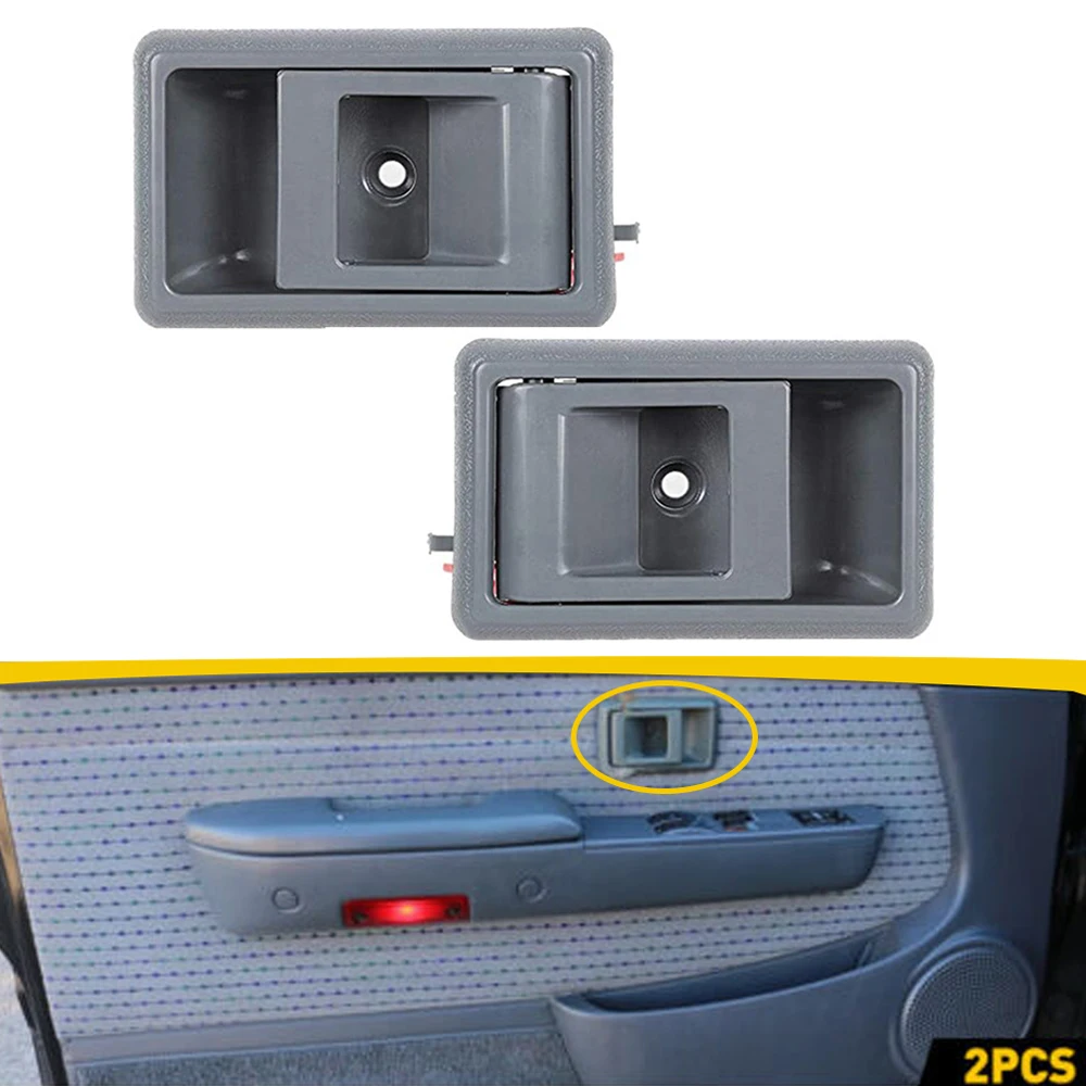 자동차 인테리어 도어 핸들 왼쪽/오른쪽 Toyota Tacoma 4Runner Pickup 1995 1996 1997 1998 1999 2000 TO 1353105 69205-04010