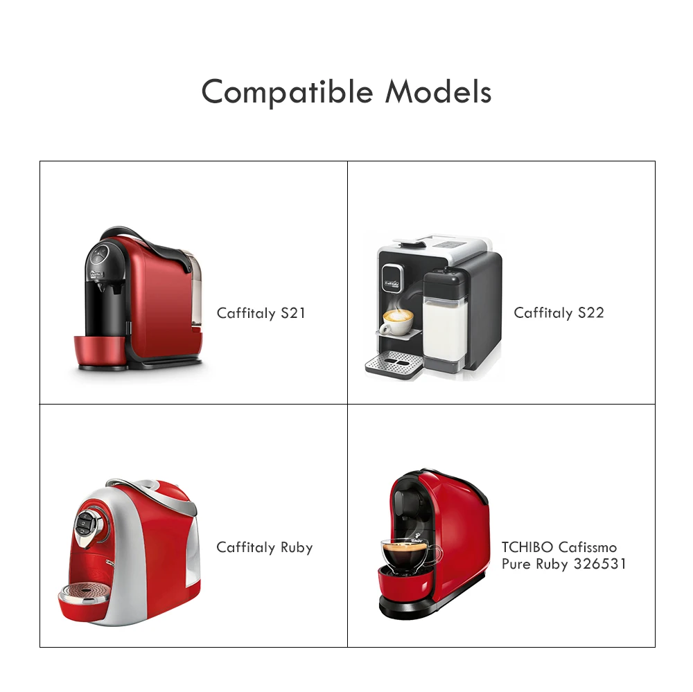 Reusable Coffee Filter Capsule for Caffitaly S21 S22 Ruby