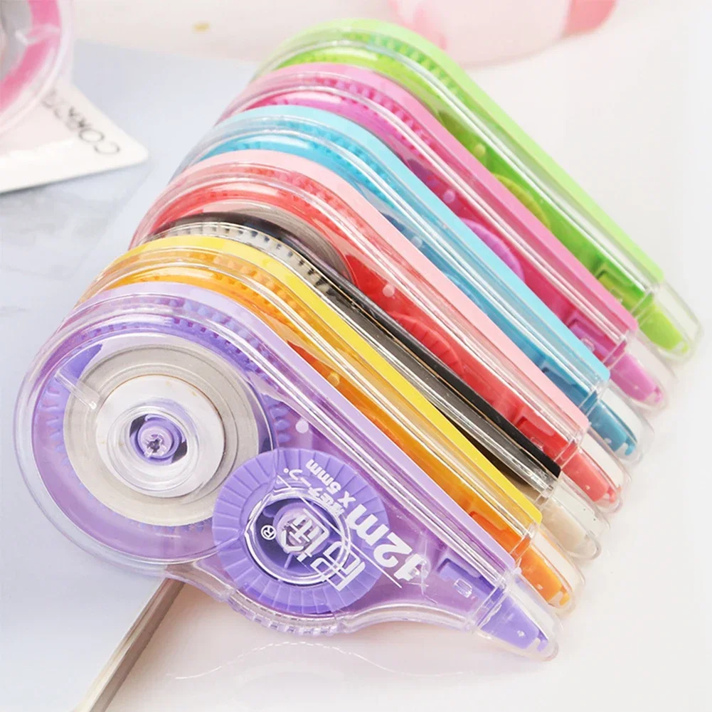 Correction Tape White-out Tipex Whiteout Writing Students Kids Study Tools 6 Stuff Tapes Supplies Portable Pcs School correction tape correction belt