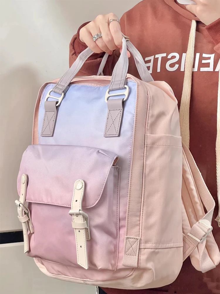 Fashion Women Backpack,Waterproof Backpack for Women,Women’s Laptop Backpack 14 Inch,College Backpack for Girls,Stylish Women’s Rucksack,Nylon Waterproof Daypack