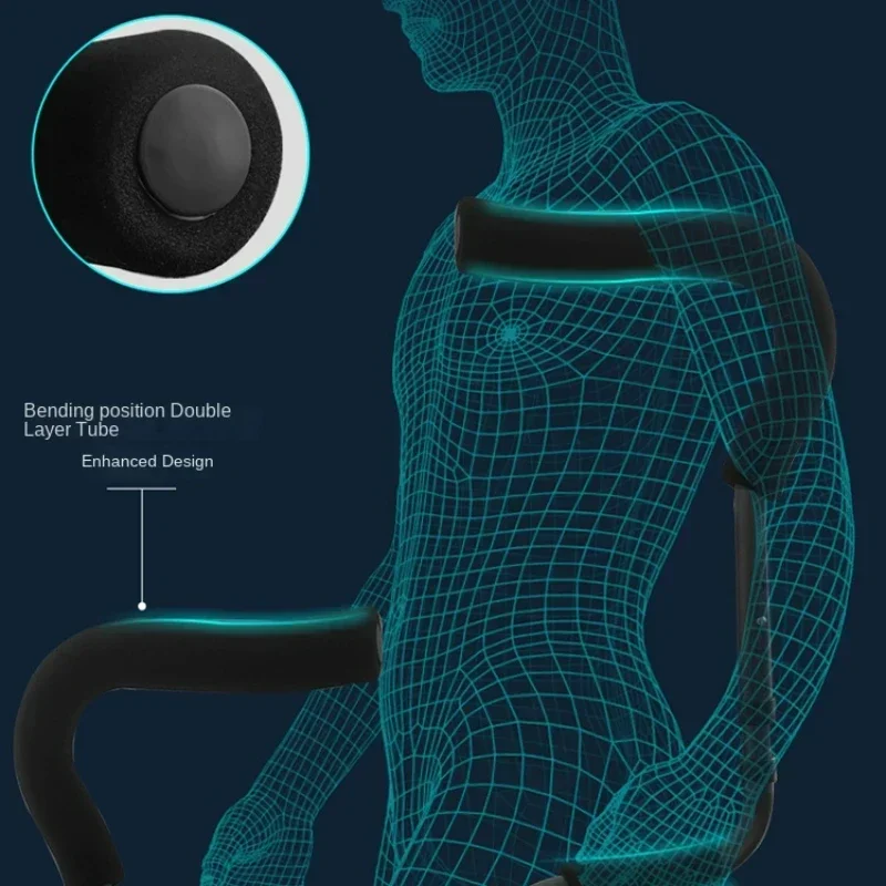 Premium F-Type Dual Underarm Crutches, Foldable & Non-Slip, Adjustable Mobility Aid,   Ergonomic Walking Support 2