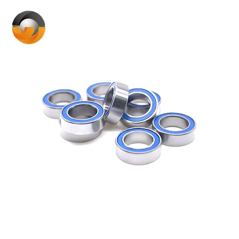 10PCS MR85RS 베어링 5x8x2.5mm ABEC-7 취미 전기 RC 자동차 트럭 MR85 RS 2RS 볼 베어링 MR85-2RS 블루 밀폐형