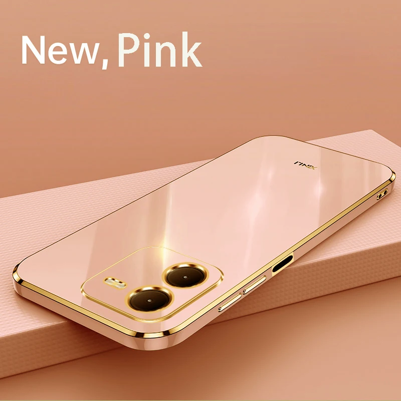 Turbo Plating Anti-Shock Ultra Slim Gel Phone Case in Chromed TPU