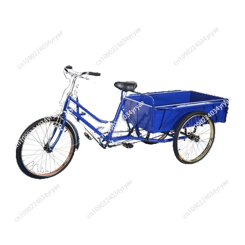 Passo para idosos de transporte de 70 ~ 120 cm, bicicleta com pedal de carga, triciclo leve e que economiza trabalho