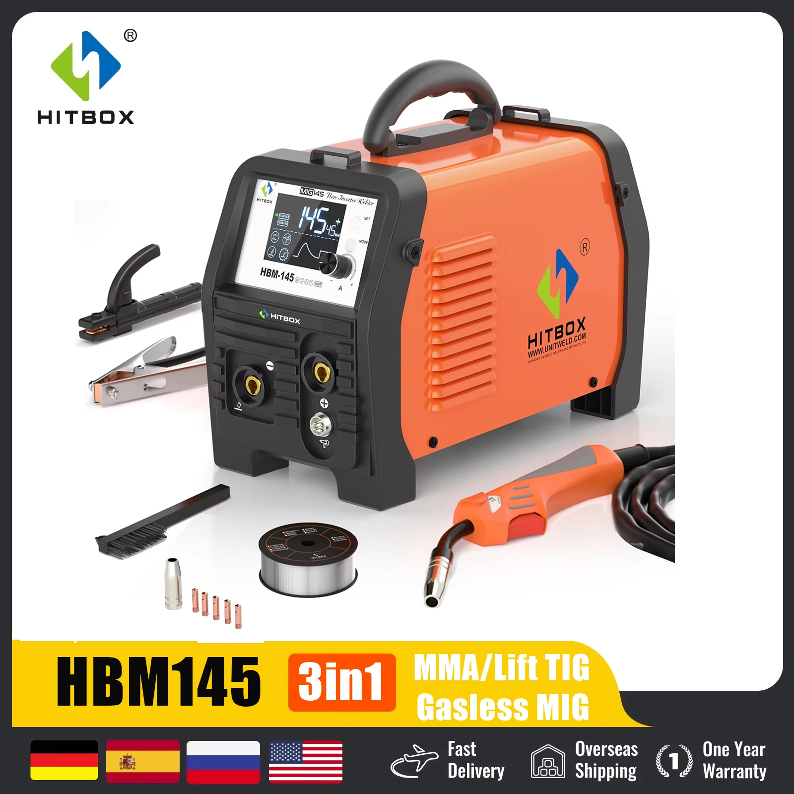 3 in 1 MMA Gasless MIG Lift TIG Welding Machine Semi-Automatic Welder Inverter Support Wire Drawing Gun Equipment welding welders