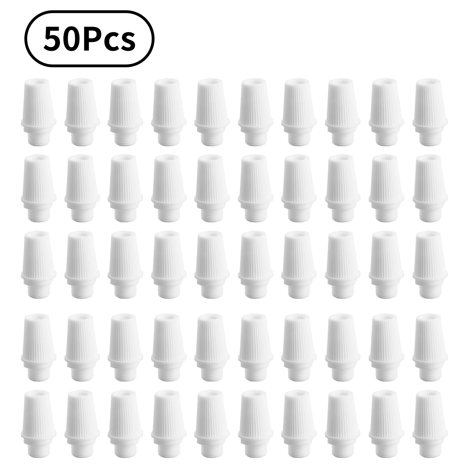 50pcs Plastic Strain Relief Cord Connectors Grip Cable Glands for  Hanging_Light