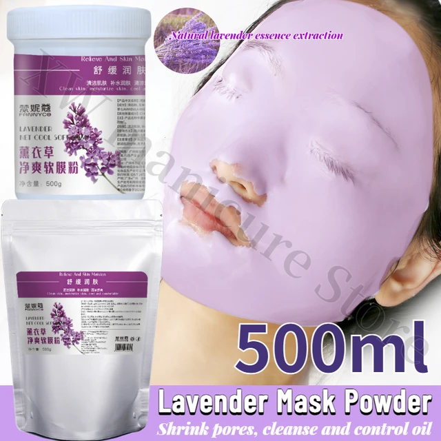 Lavender Soft Mask Powder Refreshing Hydrating Facial Care Pack A Must-Have for Radiant Skin
