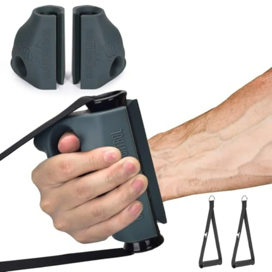 Arm Wrestling Training Handle - Pair of Hand Shaped Grips with Custom Handles Included - Arm Wrestling Training Equipment