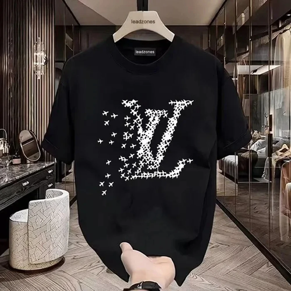 Hot Sale Men Women Casual T Shirt Designer Tees Print Short Sleeve Oversized Top Round Neck Men Women Cotton T-Shirts 71304 1
