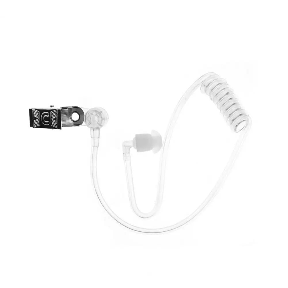 Kids Agent Earpiece Agent Earpiece Stretch Coil Metal Clip Secret Service Cosplay Costume Prop Adults Kids Security Guard Earbud 6
