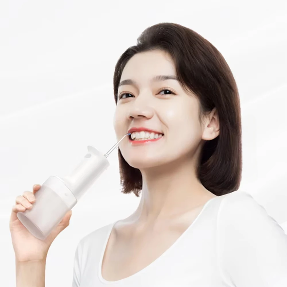 New Xiaomi Mijia Portable Oral Irrigator 2 MEO705 Dental Teeth Whitening Flosser Bucal Tooth Cleaner Waterpulse Water Thread