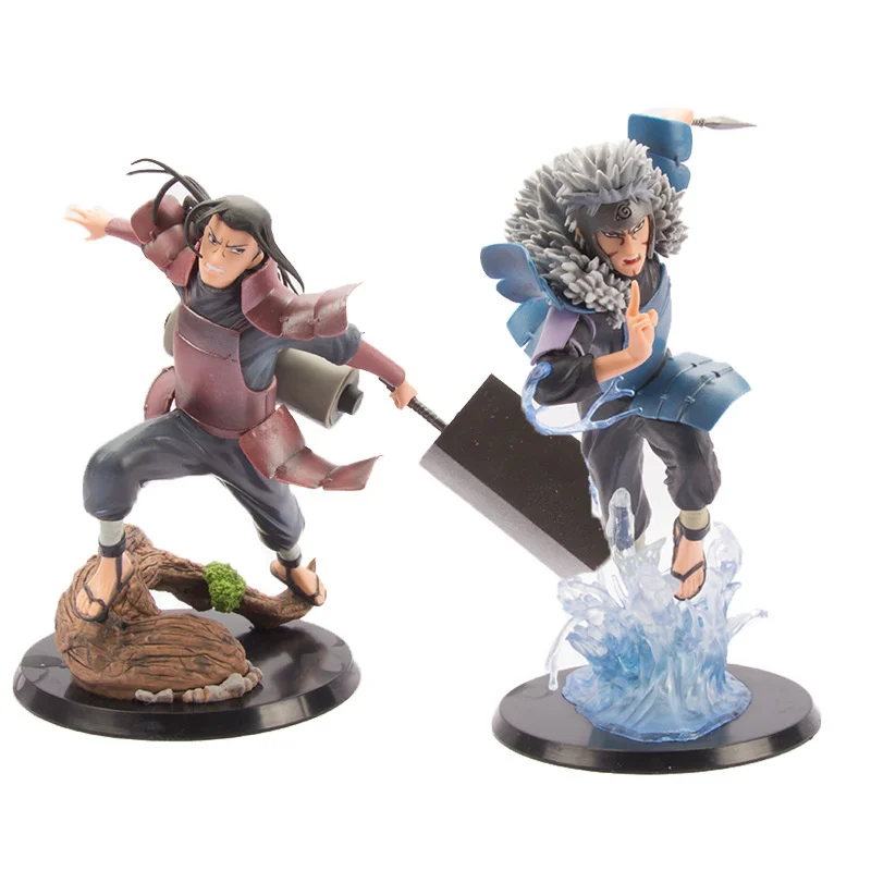 

Экшн-фигурка Naruto Shippuden Shodai Hokage Senju Hashirama Senju Tobirama аниме модель 19 см
