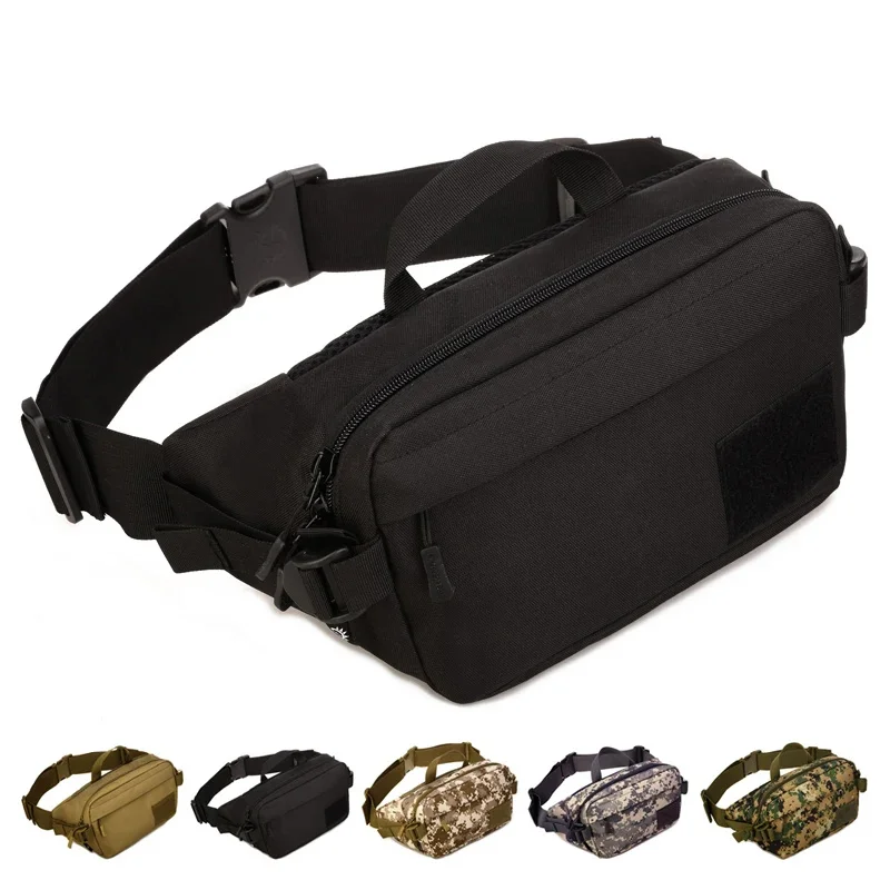 

[UNK]Nilon[UNK] Man HIP BUM Sabuk Task DADA Hold air messenger Cross. Body travel attack Military Raise pack