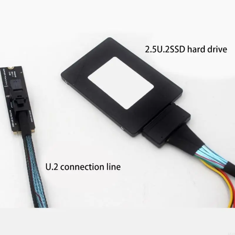 AXYB M.2 PCIE to SFF-8643 M.2 SSDs Adapter Host Controller Expansion Card Replacement for Desktop PC Accessories