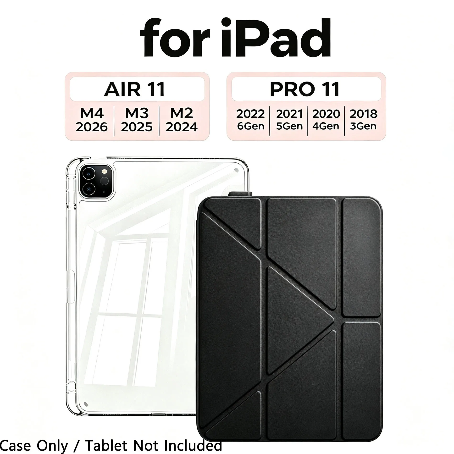 Universal Tablet Smart Cover with Enhanced Protection and Versatile Design