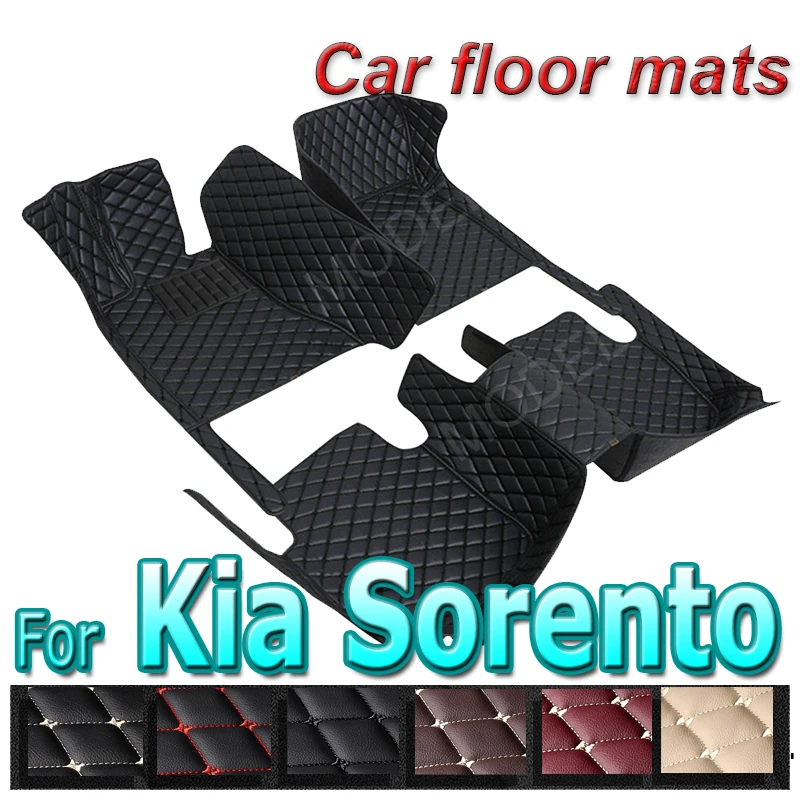 

Car Floor Mats For Kia Sorento（Five Seats）2006 2007 2008 Customauto Foot Pads Automobile Carpet Cover interior accessories