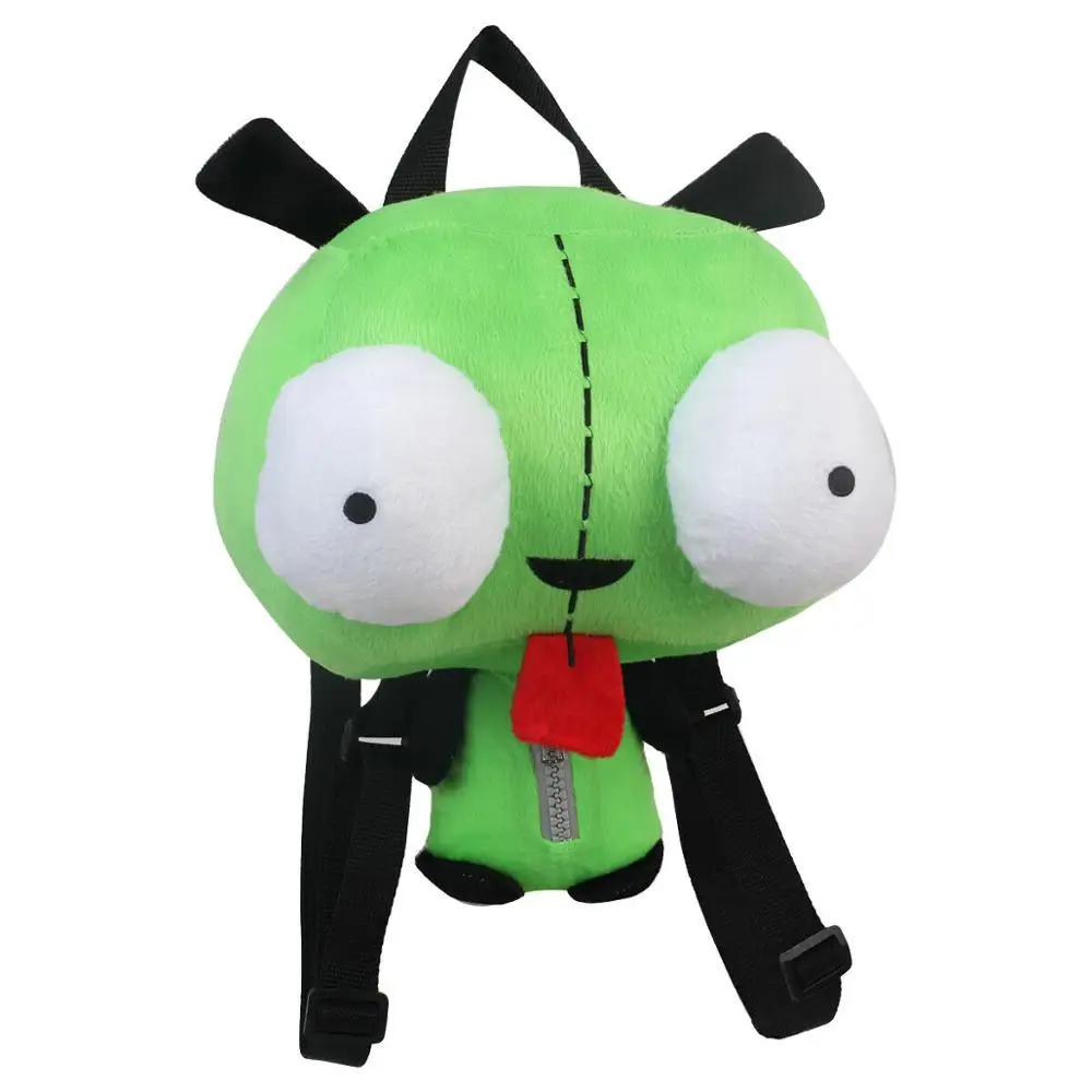 Новый инопланетянин Invader Zim 3D глаза робот Гир милый мягкий плюшевый рюкзак