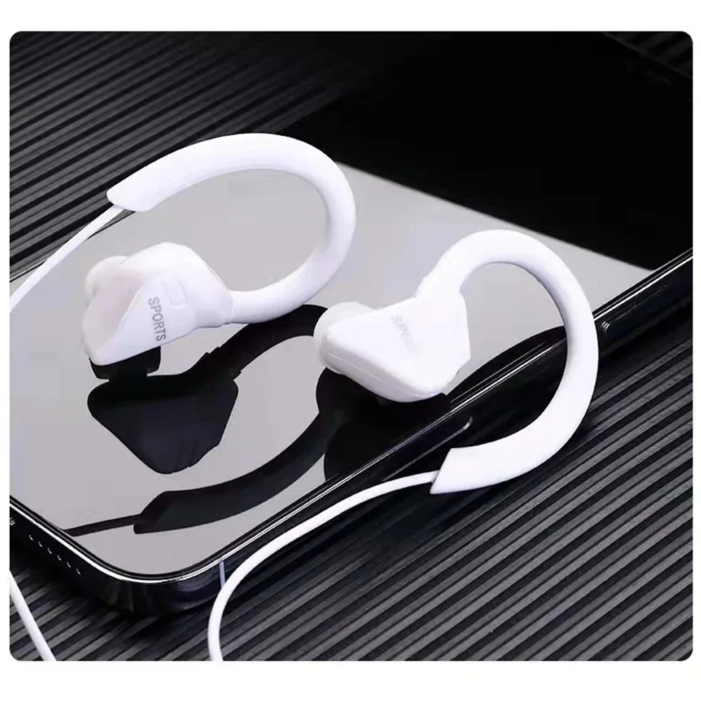 Enhanced Sports Earphones with Super Bass and Sweatproof Design